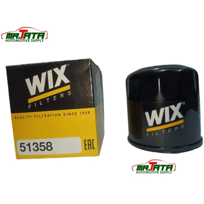 WIX 51358 Oil Filter For Nissan Gasoline Engines & Honda Bikes , Yamaha ...