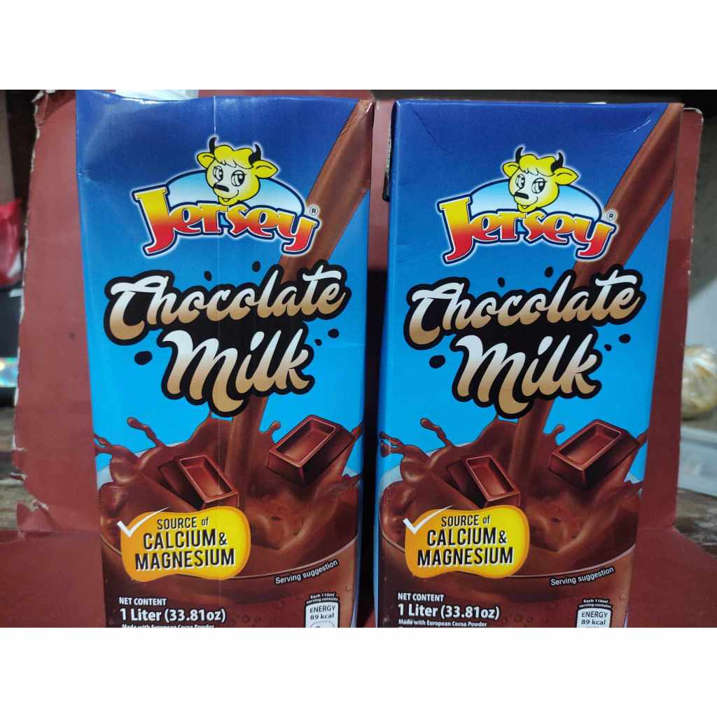 JERSEY CHOCOLATE MILK 1 LITER Shopee Philippines