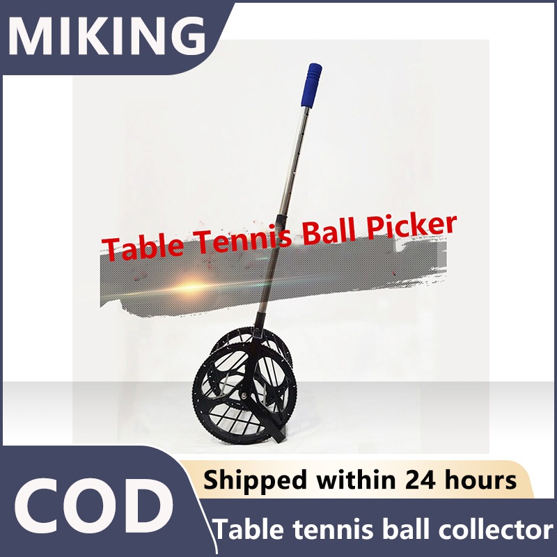 ASENVER Table tennis ball picker Roller ball pick up tennis picker Ping