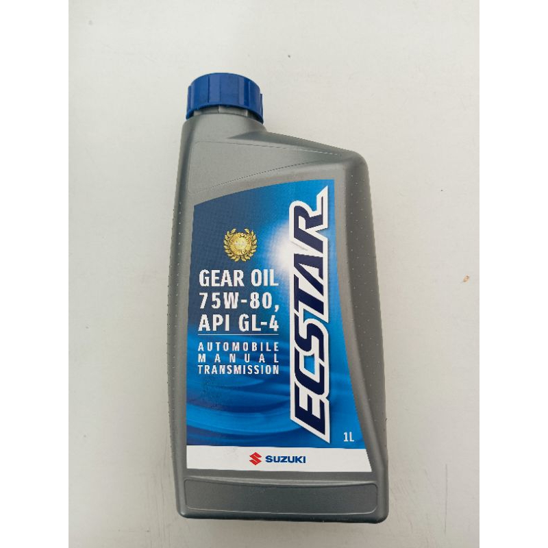 Suzuki Ecstar Gear Oil 75W-80 1L | Shopee Philippines