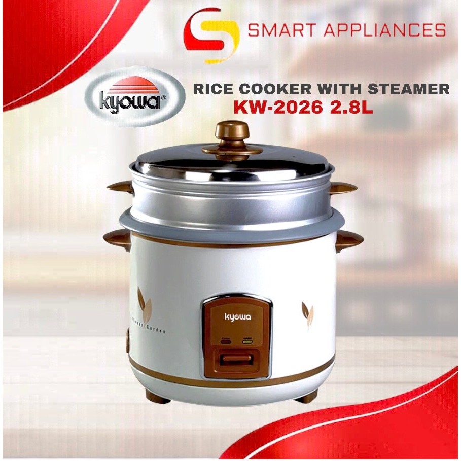 Kyowa Rice Cooker with Steamer 2.8 Liters (KW2026) Shopee Philippines