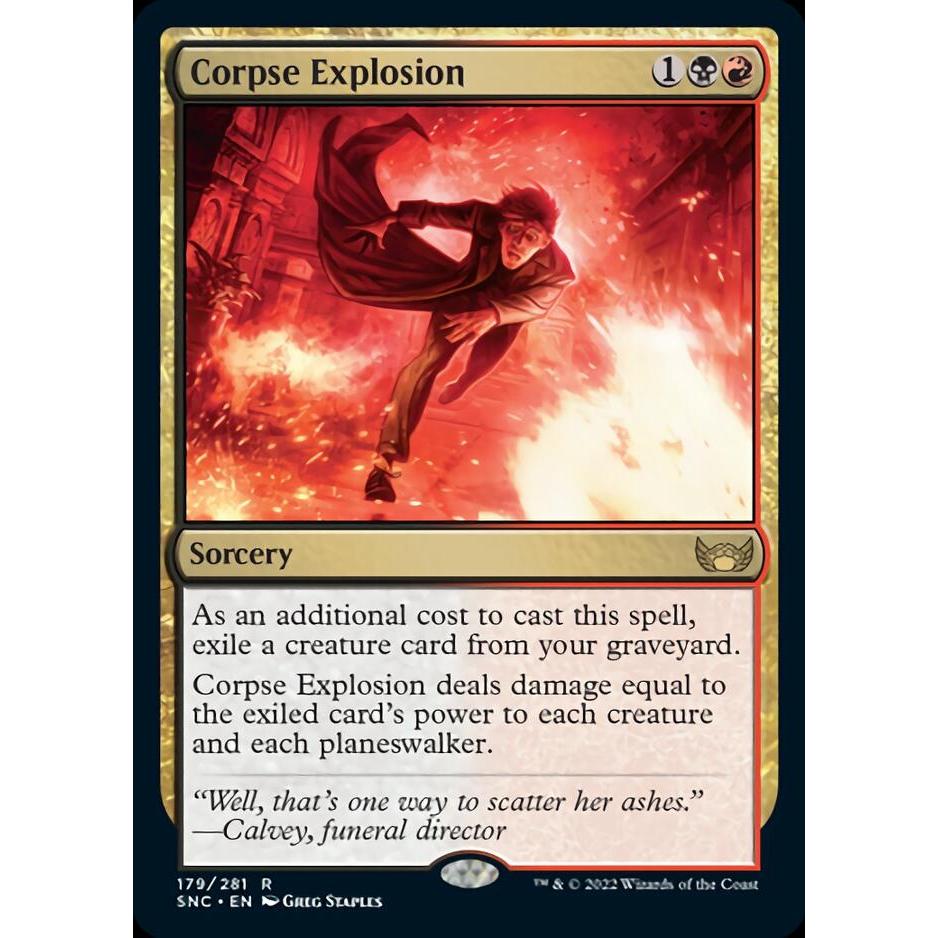 Magic the Gathering Corpse Explosion Shopee Philippines