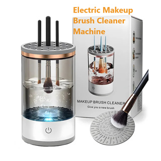 Makeup Washing Machine, Simulation Mini Makeup Brush Cleaner Electric Make  up Sponge Puff Cleaner Device Automatic Cosmetic Tool Children Toy Gift for