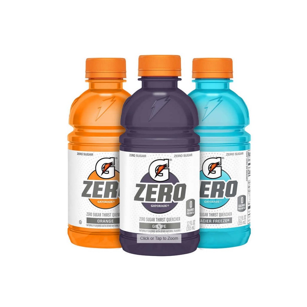 Gatorade Zero Thirst Quencher, Variety Pack, 3x12 Fl Oz | Shopee ...