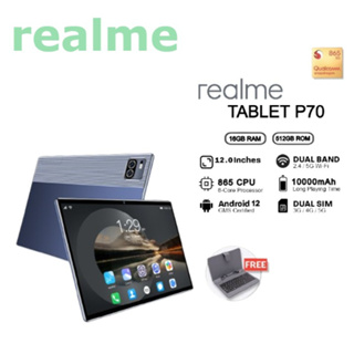 Realme Original Tablet 12GB+512GB Wifi/5G Tablet PC Dual SIM