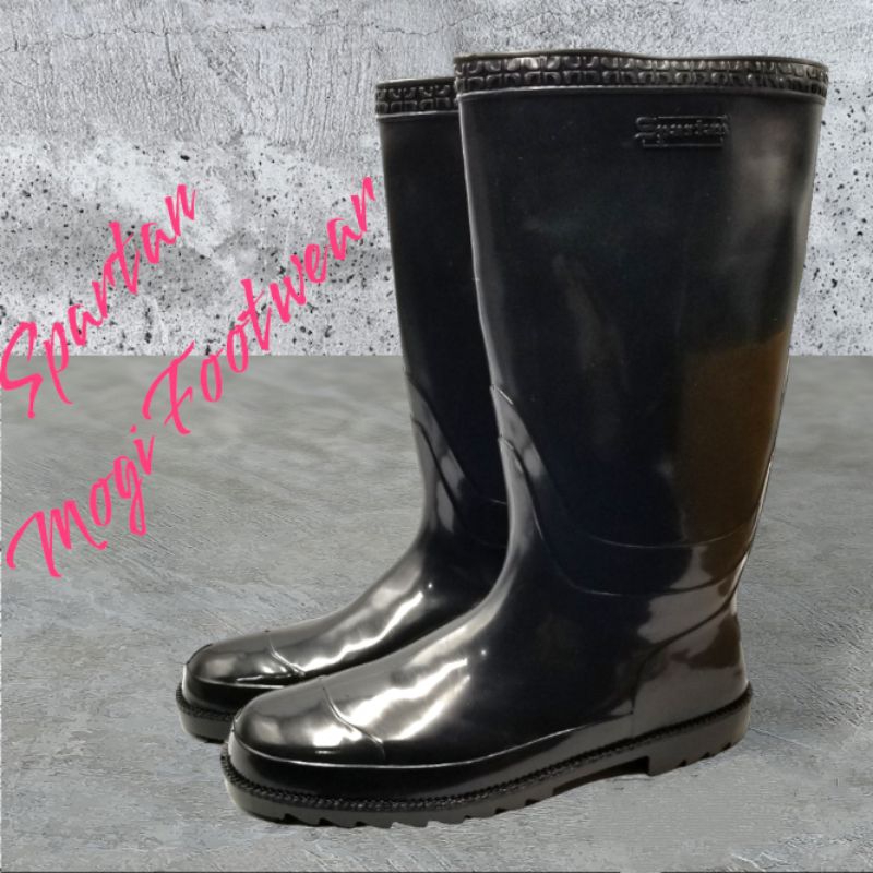 Spartan Mens Rain Boots Shiny Original (6609) | Shopee Philippines