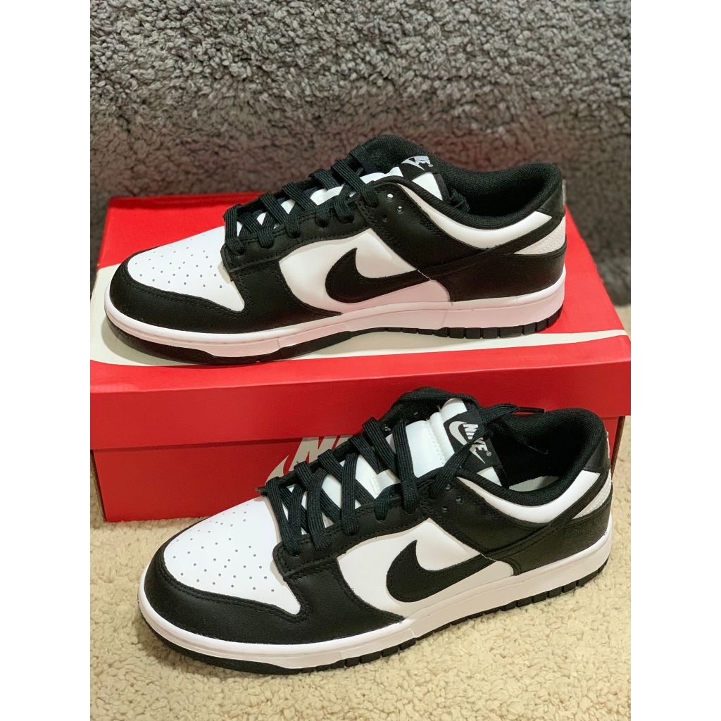 NIKE Dunk Low Retro in White/Black-White (Panda M9.5/ 27.5cm)