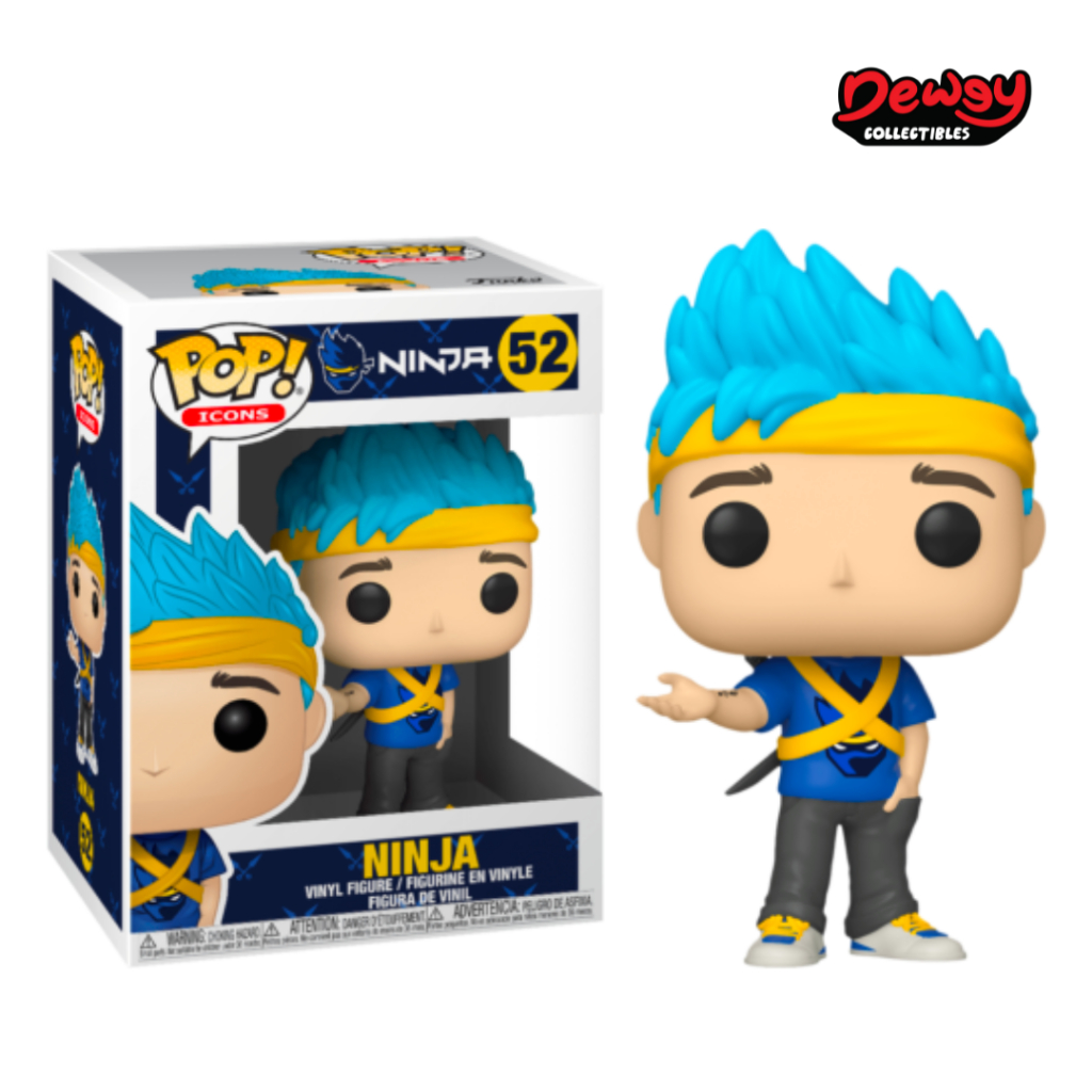 Funko Pop Icon Ninja 52 Vinyl Figure (Box Not Mint) Shopee Philippines