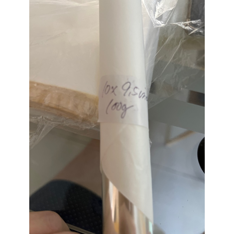 Plastic Plain Cello Sheets OPP 9x13 inches for Ensaymada approx 100g or