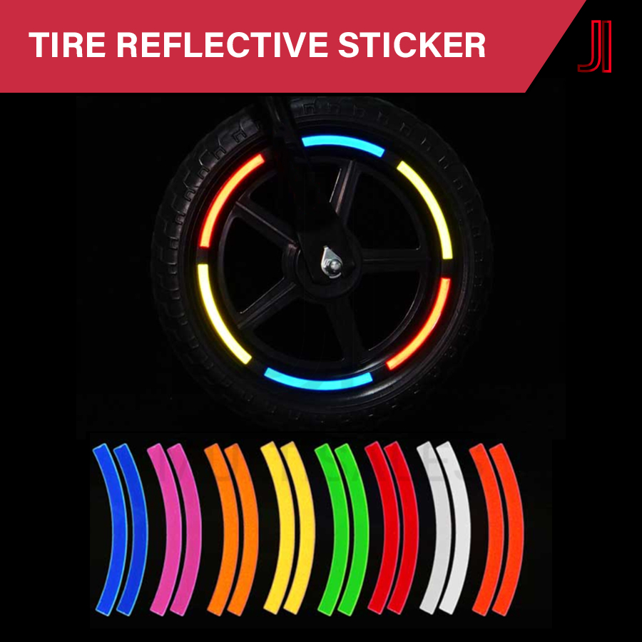 Bicycle Rim Reflective Sticker Wheel Reflector Mountain Road Bike MTB Night Safety Tape Shopee Philippines