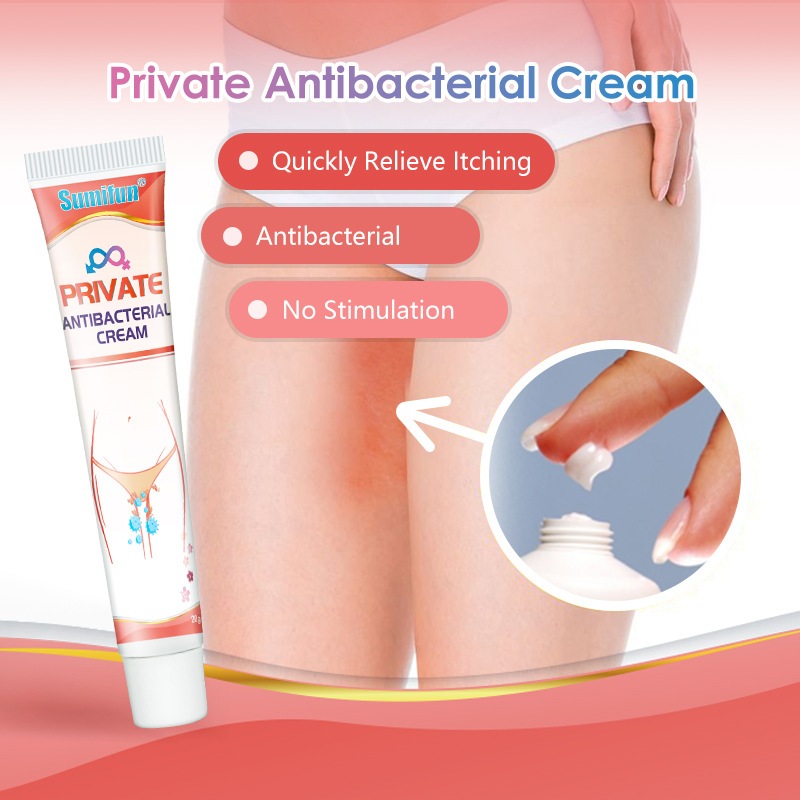Antibacterial and Antipruritic Cream Private Parts Itching Fungal