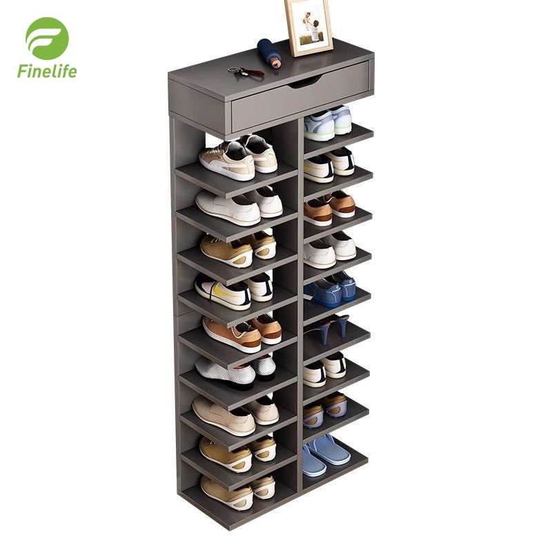 Finelife Multi-layer shoes rack storage modern shoes rack dustproof ...