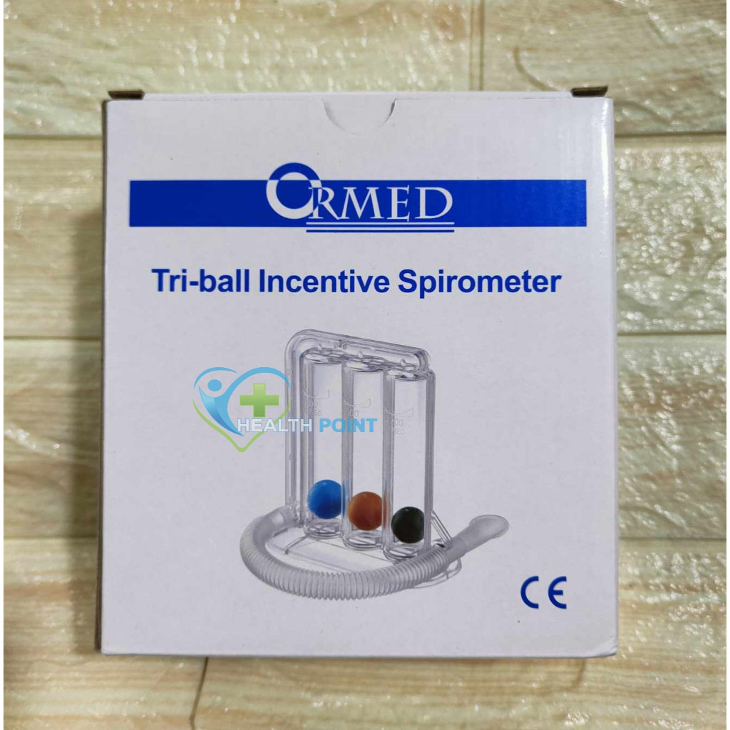 Spiro Ball / Incentive Spirometer TRI-BALL , ORMED | Shopee Philippines