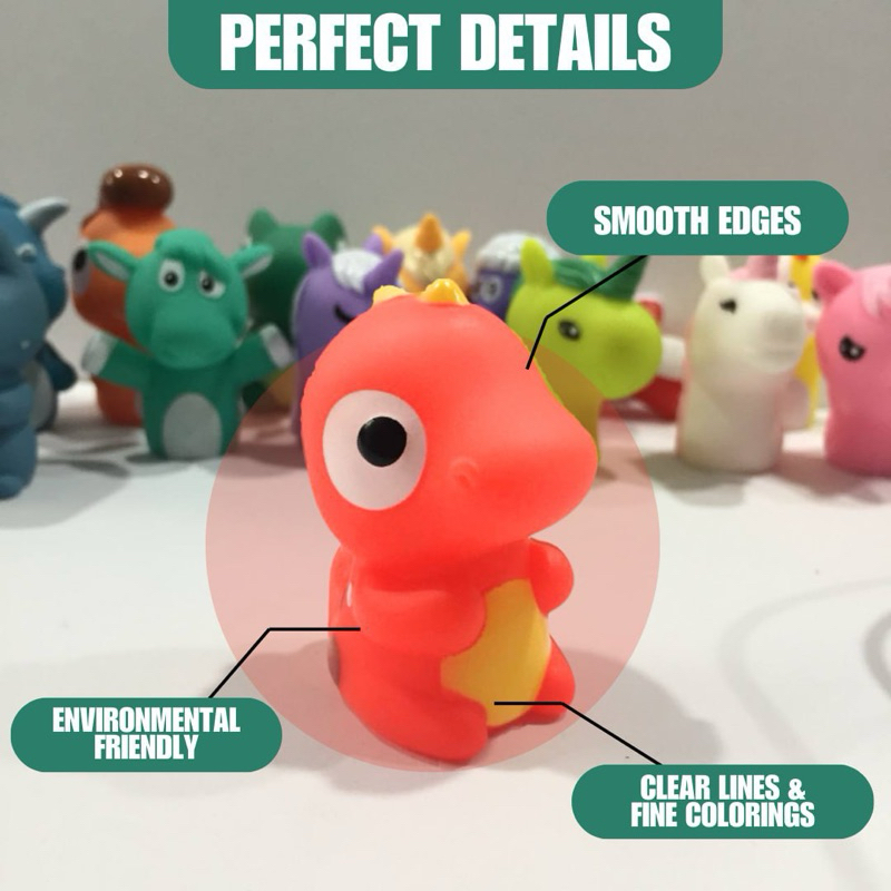 Finger Puppet Squishy Animal Finger toys for kids by Blue Elephant Ph ...