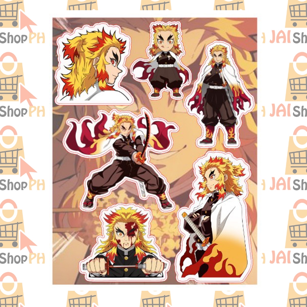 Anime Stickers - KIMETSU NO YAIBA RENGOKU by JAIshopPH | Shopee Philippines