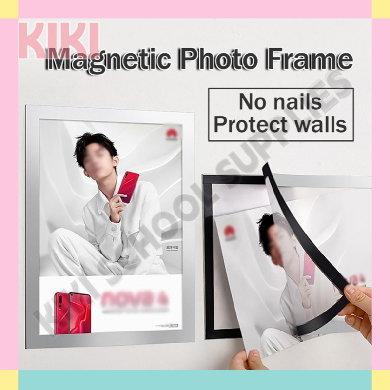 KK Wall Magnetic Photo Frame Multi-functional Photo frame Wall Sticker ...