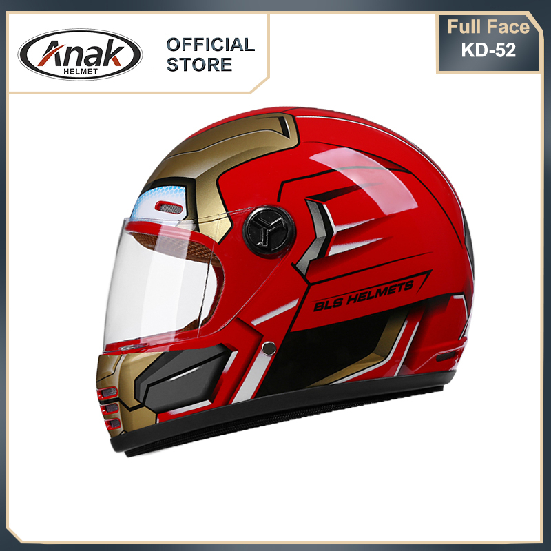 glowing iron man motorcycle helmet The MK5 Voice Activated Spyder Iron Man Racing Helmet