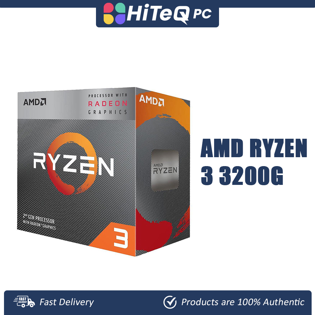 Procesador amd ryzen discount 3 3200g 3.6 ghz