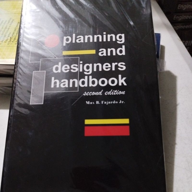 Planning & designers handbook (fajardo) Shopee Philippines