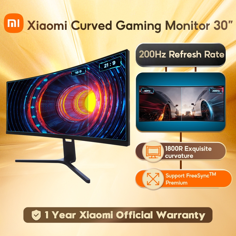 Xiaomi Mi Gaming Monitor 34 : Game 144 Hz monitor with coupons