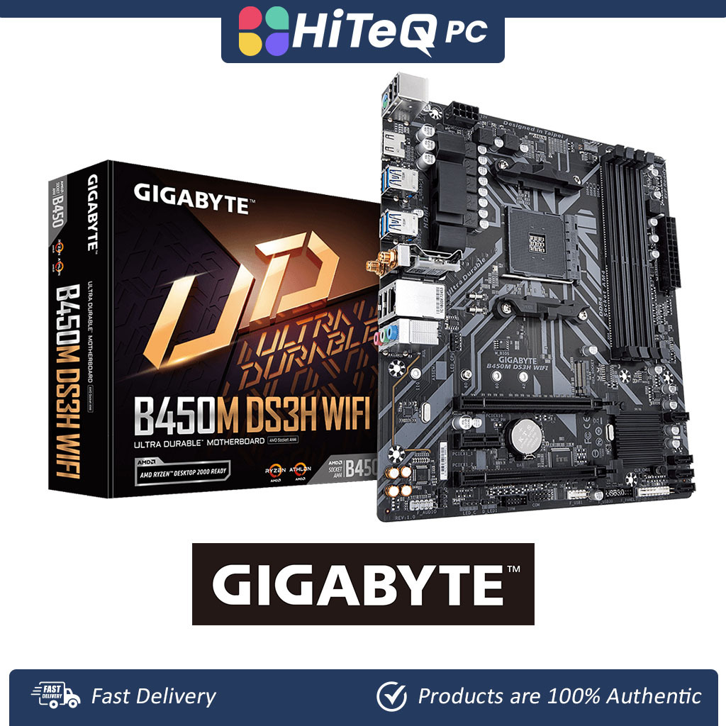 Gigabyte b450m discount ds3h amd b450