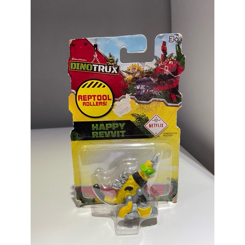 SALE RARE OLD STOCK Mattel Dinotrux Reptool Happy Revvit Vehicle ...