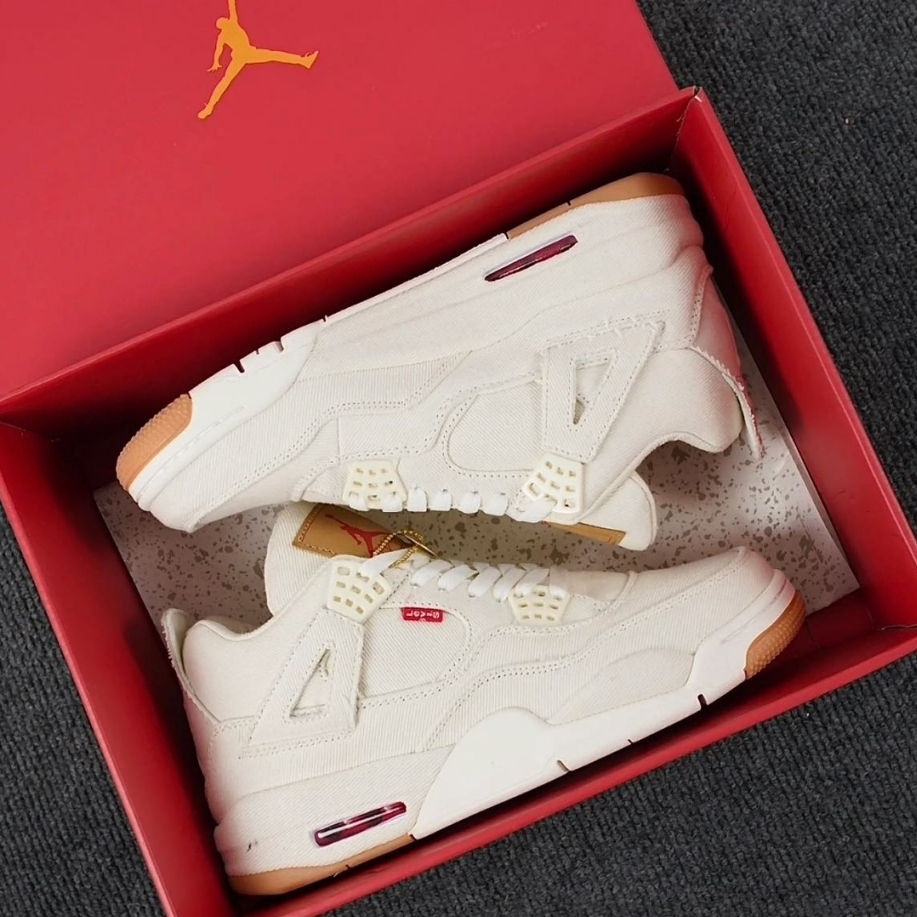 Jordan retro 4 online levis precio