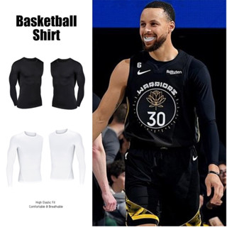 Sports Compression Shirt Basketball Long Sleeve for Men Quick Dry