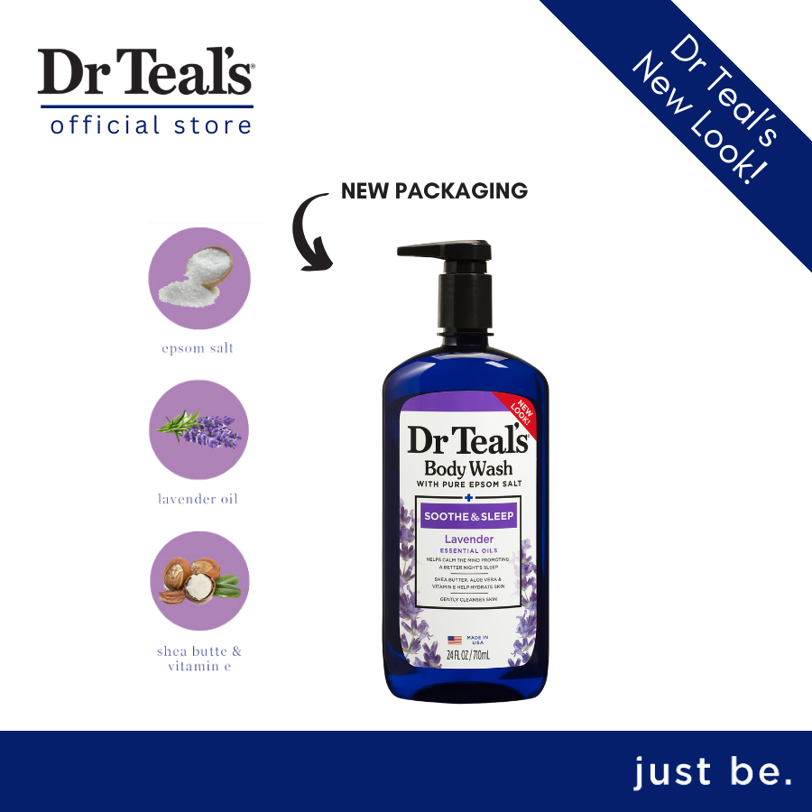 Dr Teal's Soothe And Moisturize Lavender Body Wash With Pure Epsom Salt
