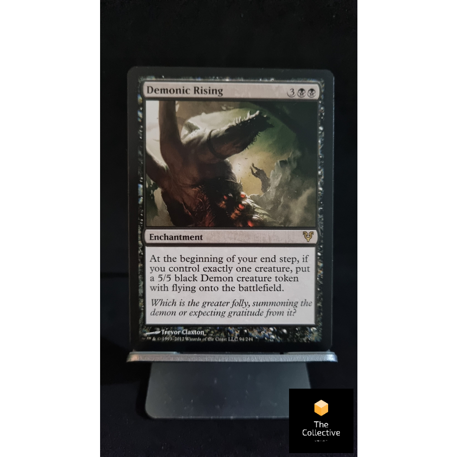 Magic the Gathering - MTG Card Game - Demonic Rising - AVR (NF) [BLACK] /  [ID: BB1] | Shopee Philippines