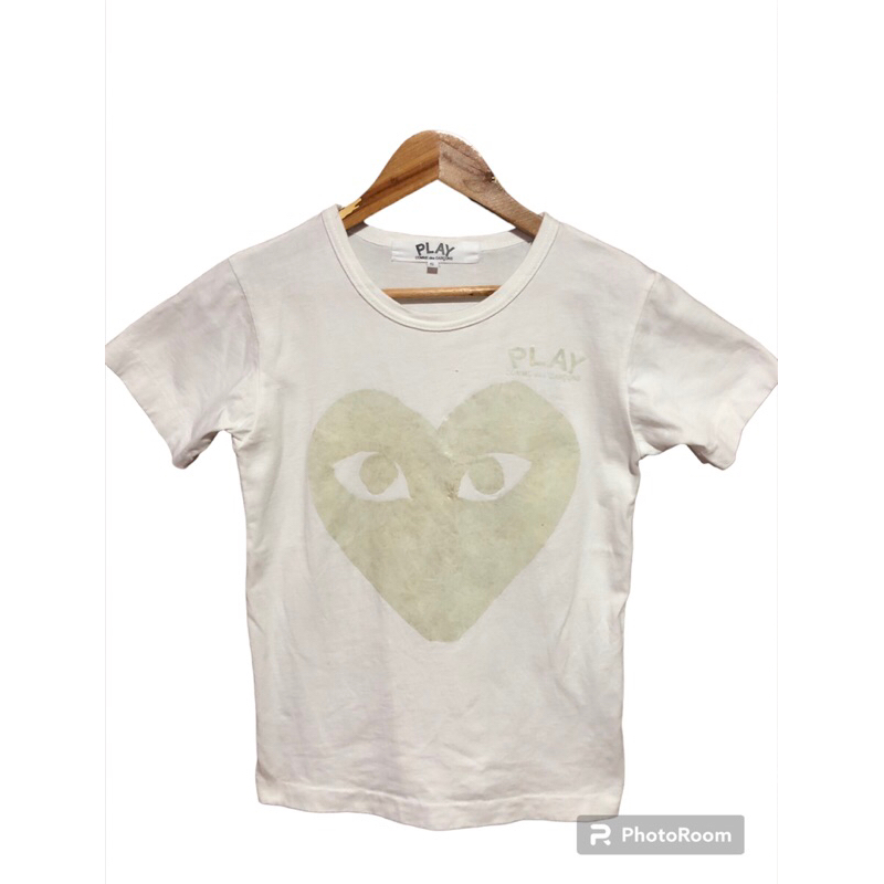 Cdg play hotsell womens shirt