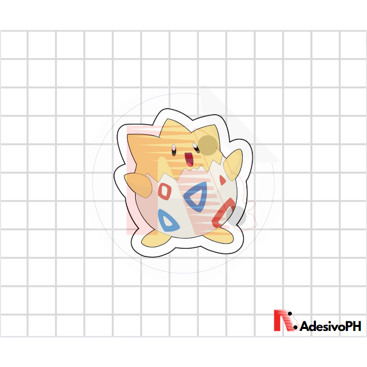 Togepi Sticker - POKEMON / MATTE / Waterproof / Scratchproof | Shopee ...