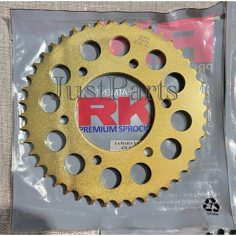 RK REAR SPROCKET 428 Sniper150/ Sniper155/ R15 v1/v2 / TFX/ Sz | Shopee ...