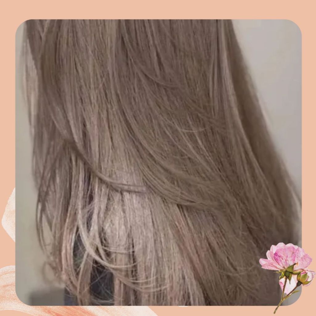 Bremod Milk Tea Ash Permanent Hair Color w/ 12 oxidizer 100ML Shopee