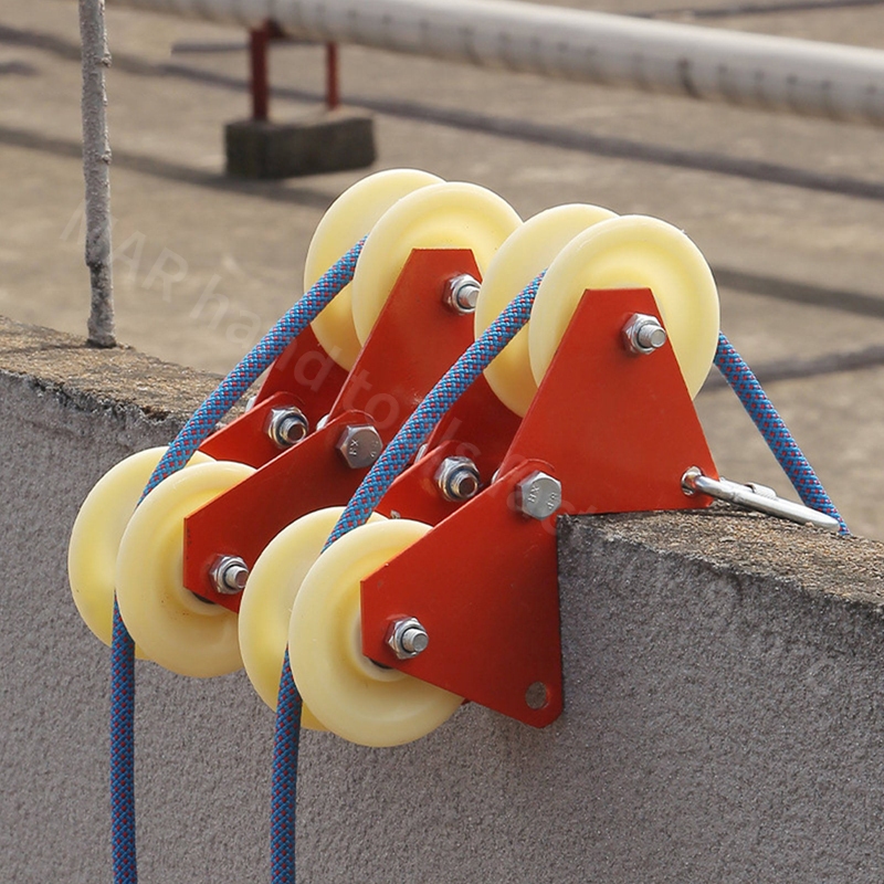 Rope Retract Pulley Sling Safety Rope Manual Pulley With Thicken ...