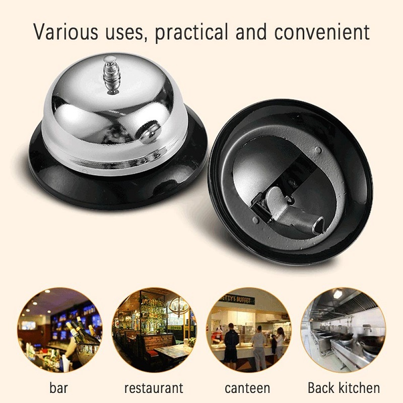 Loud Ringing Call Bell/Stainless Steel Loceng/Ring Bell/Desk Bell ...