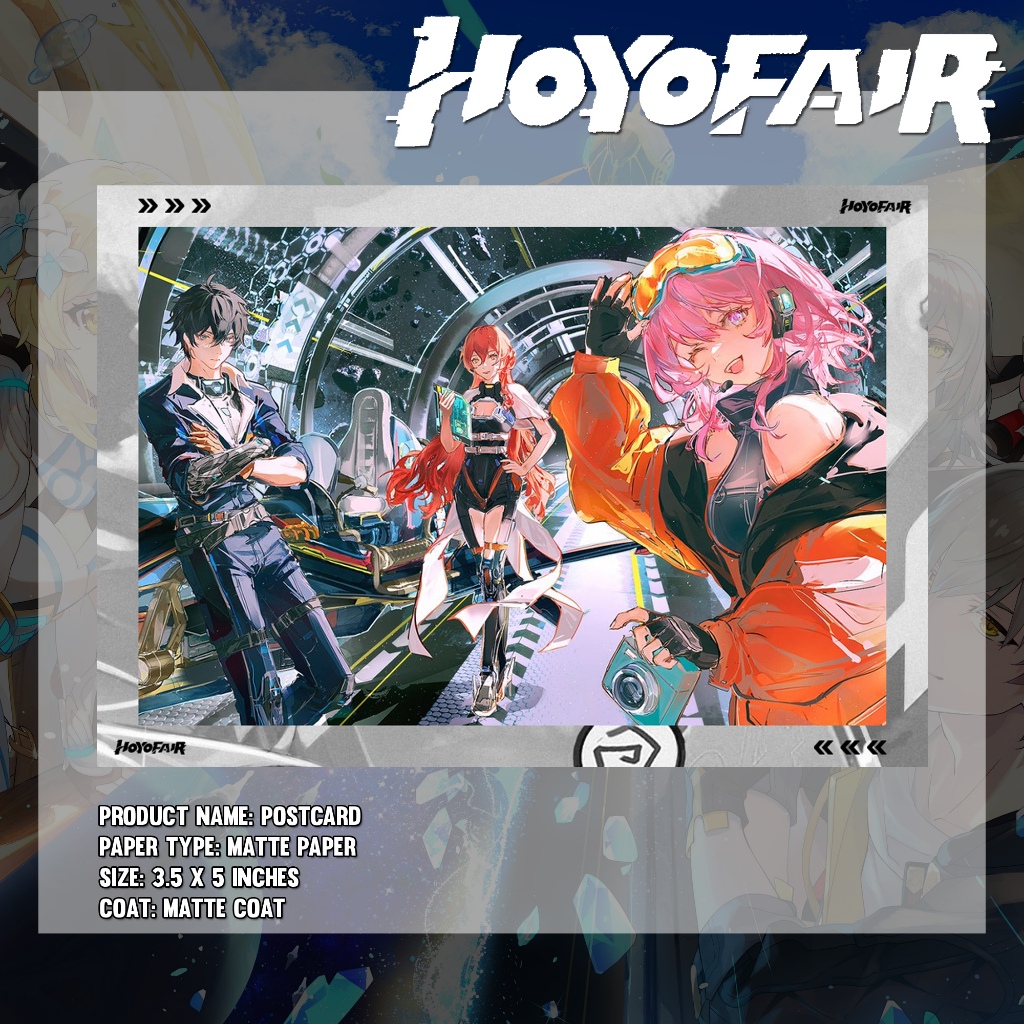 Genshin Impact X Honkai Star Rail HoYoFair 2024 Themed Merch ...