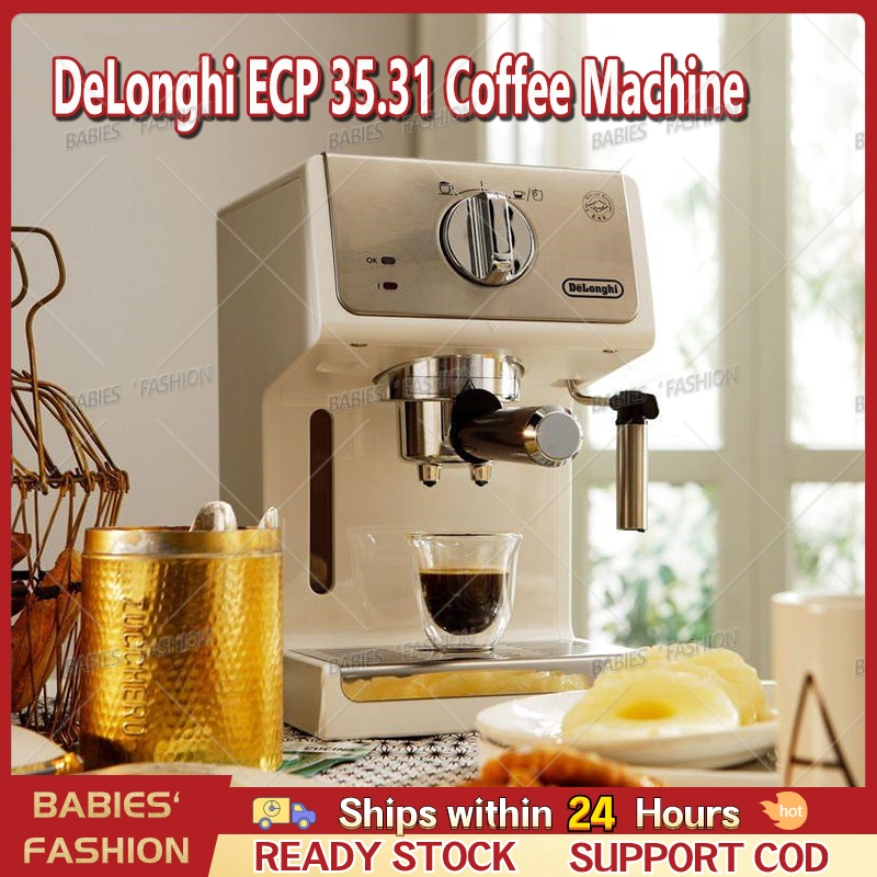 [1 year warranty]100Original DeLonghi ECP 35.31 Coffee Machine Semi