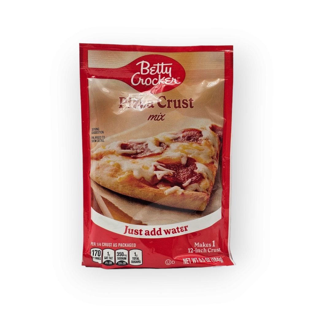 (USA) Betty Crocker Pizza Crust Mix. Makes 1 12inch Crust. Shopee