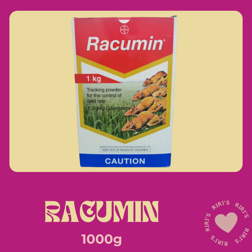RACUMIN TRACKING POWDER | RAT POISON | 1KILOGRAM | Shopee Philippines