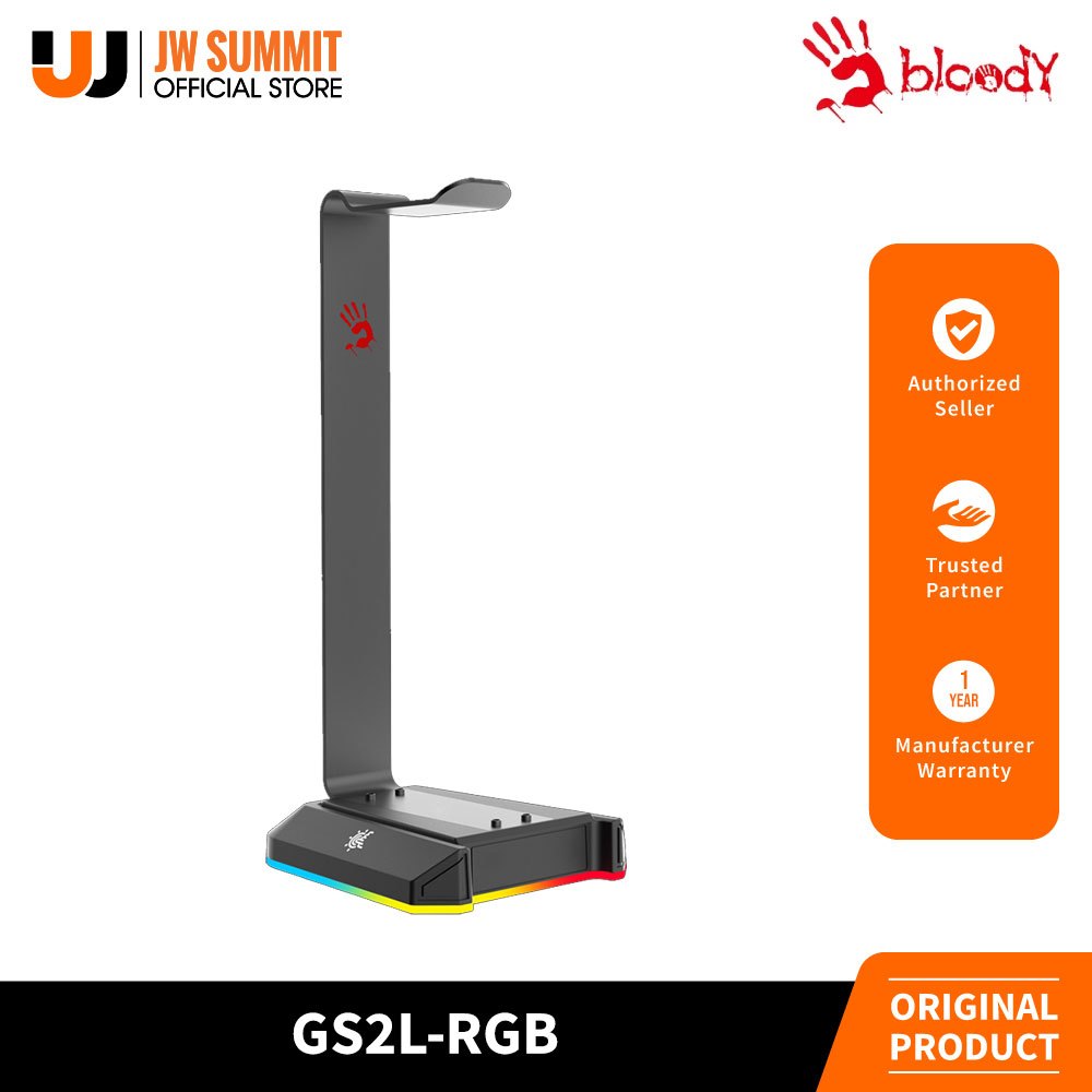 A4Tech Bloody GS2L RGB Gaming Headset Stand | Shopee Philippines