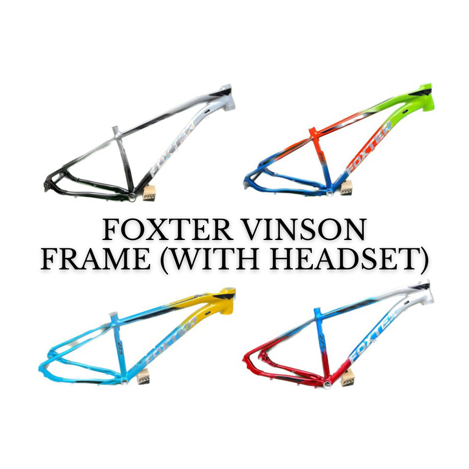 Foxter Vinson Frame With Headset 27.5 29er Shopee Philippines