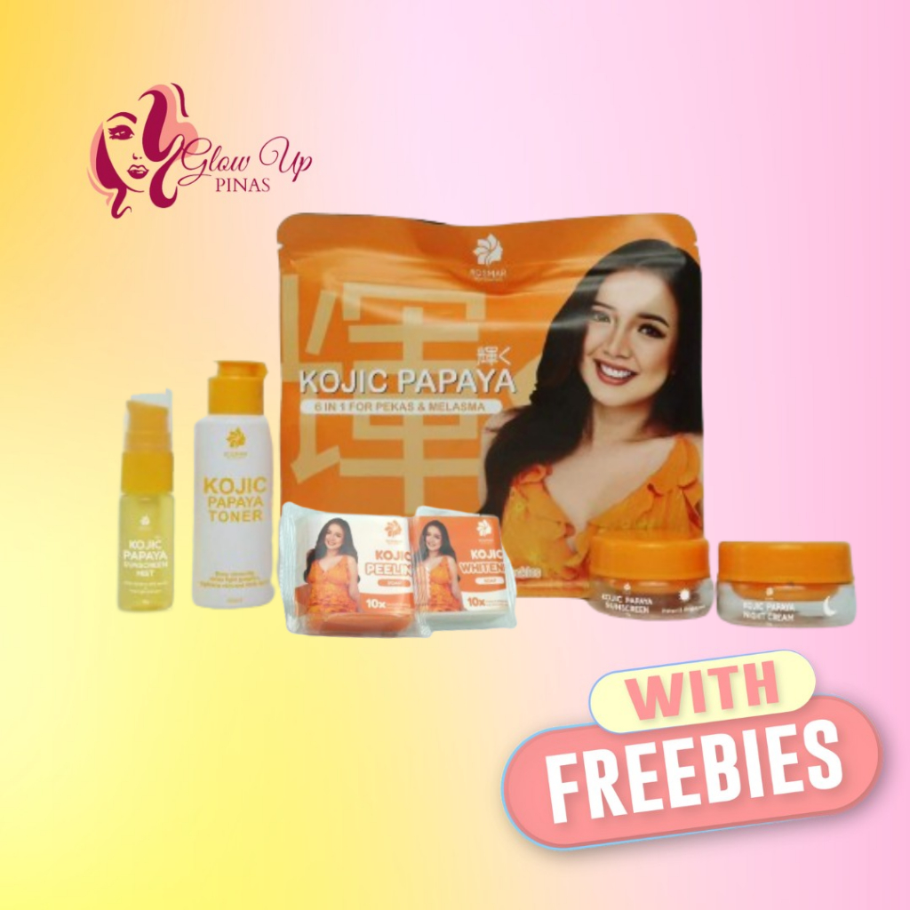 Original Effective Rosmar Official new 6inone Kojic Papaya