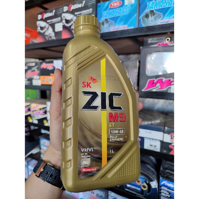 Zic M9 - Fully Synthetic 4T 10w40 - Original | Shopee Philippines