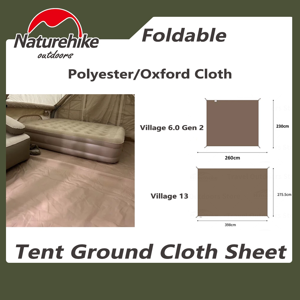 Naturehike Village 6.0 Gen 2 13 Tent Ground Cloth Sheet Camping