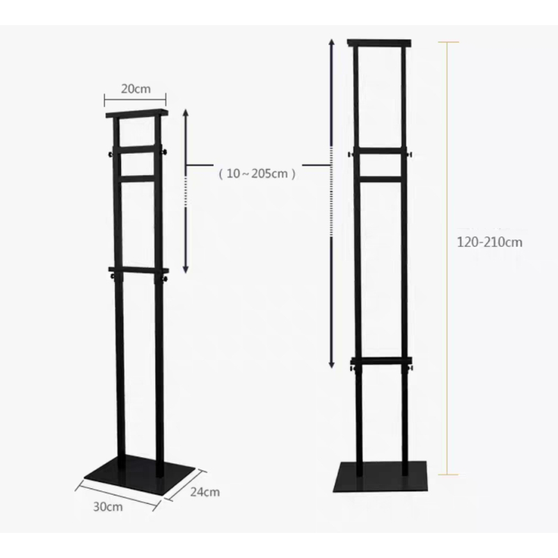 Sign board bracket display bracket menu restaurant store office ...