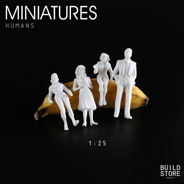 Miniature Model Humans for Miniature, Architectures, Models | Shopee ...