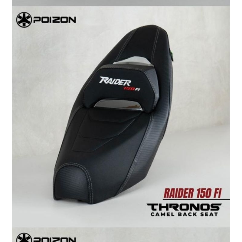 POIZON CAMEL BACK SEAT RAIDER 150 CARB / FI | Shopee Philippines