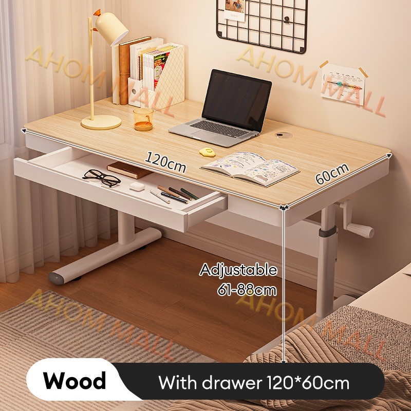 140cm Adjustable Computer Table Study Table Office Table Desk Game
