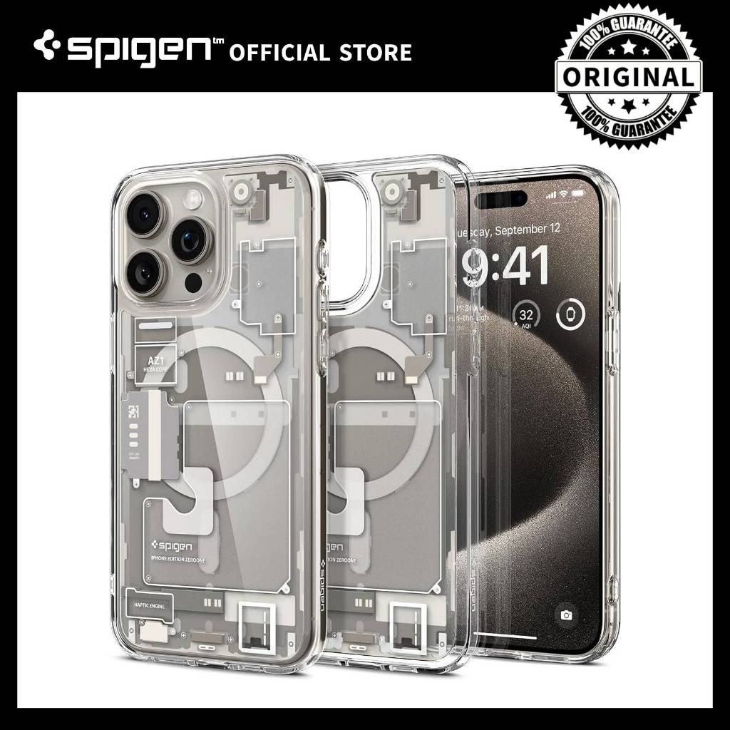Spigen iPhone 16 Pro Max/16 Pro/15 Pro Max/15 Pro Case Ultra Hybrid